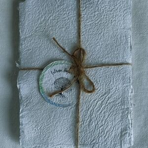 Handmade White Paper Set